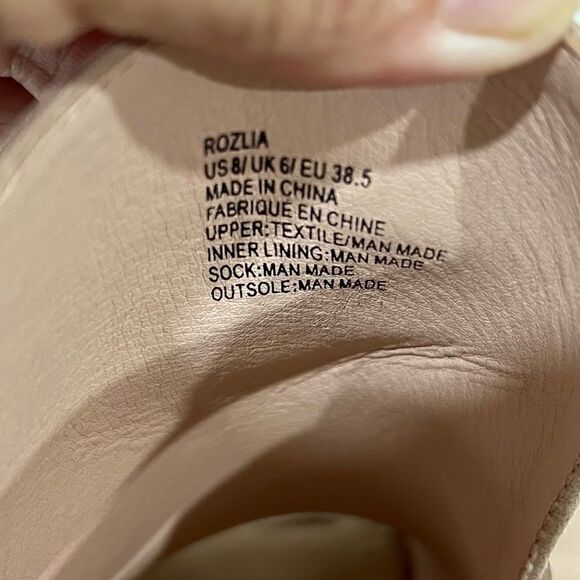 JustFab Rozlia open toe wrap around snake strap booties size 8 - Picture 7 of 11